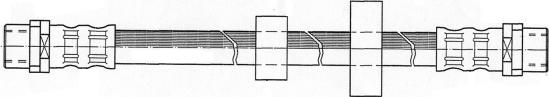 CEF 511629 - Тормозной шланг autospares.lv