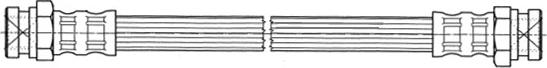 CEF 511678 - Тормозной шланг autospares.lv