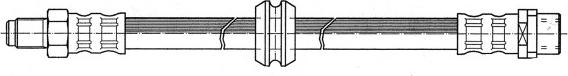 CEF 511043 - Тормозной шланг autospares.lv