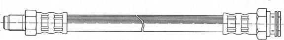 CEF 511050 - Тормозной шланг autospares.lv