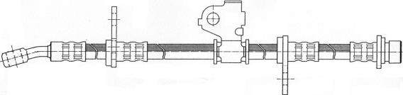 CEF 511156 - Тормозной шланг autospares.lv