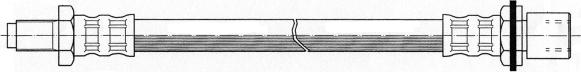 CEF 511167 - Тормозной шланг autospares.lv
