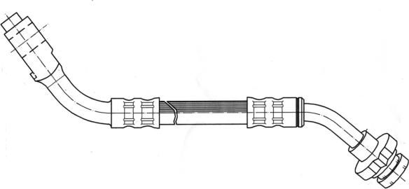 CEF 511829 - Тормозной шланг autospares.lv