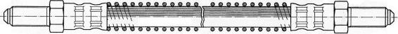 CEF 511136 - Тормозной шланг autospares.lv