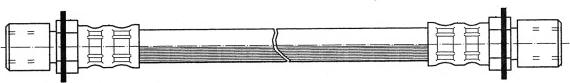 CEF 511174 - Тормозной шланг autospares.lv