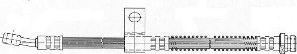 CEF 511898 - Тормозной шланг autospares.lv