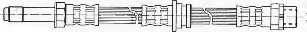 CEF 511849 - Тормозной шланг autospares.lv