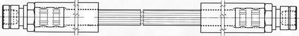 CEF 511840 - Тормозной шланг autospares.lv