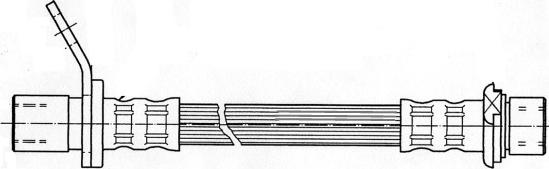 CEF 511841 - Тормозной шланг autospares.lv