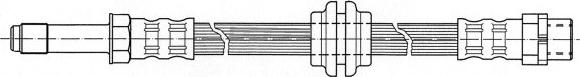 CEF 511850 - Тормозной шланг autospares.lv