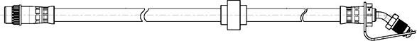 CEF 511804 - Тормозной шланг autospares.lv