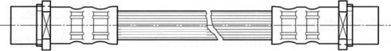 CEF 511801 - Тормозной шланг autospares.lv