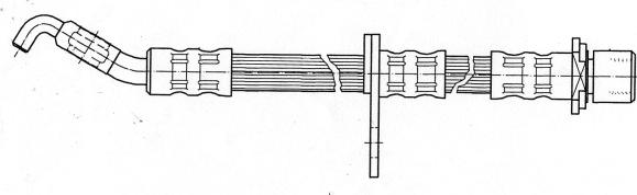 CEF 511834 - Тормозной шланг autospares.lv