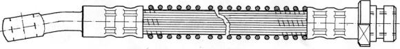 CEF 511827 - Тормозной шланг autospares.lv