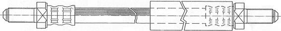 CEF 511246 - Тормозной шланг autospares.lv