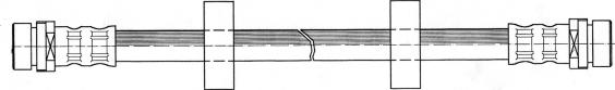 CEF 511253 - Тормозной шланг autospares.lv