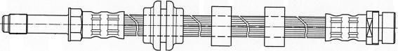 CEF 511267 - Тормозной шланг autospares.lv