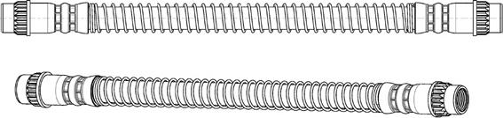 CEF 511211 - Тормозной шланг autospares.lv