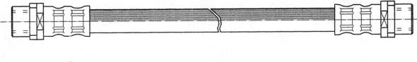 CEF 511225 - Тормозной шланг autospares.lv