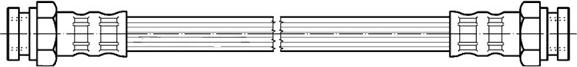 CEF 511704 - Тормозной шланг autospares.lv