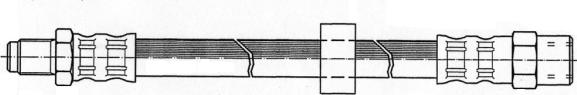 CEF 511714 - Тормозной шланг autospares.lv