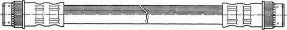 CEF 511718 - Тормозной шланг autospares.lv