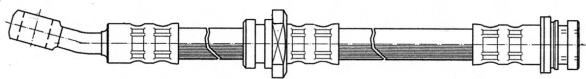 CEF 511734 - Тормозной шланг autospares.lv