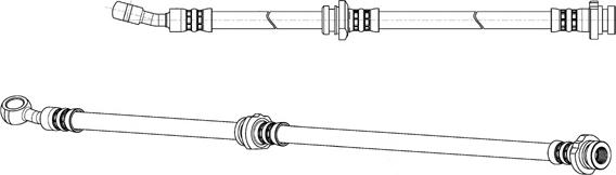 CEF 511733 - Тормозной шланг autospares.lv