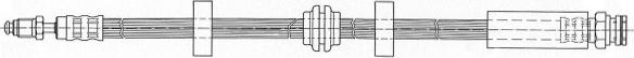 CEF 511726 - Тормозной шланг autospares.lv