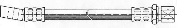 CEF 511728 - Тормозной шланг autospares.lv