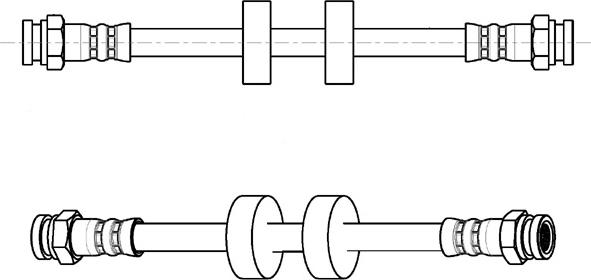 CEF 512973 - Тормозной шланг autospares.lv