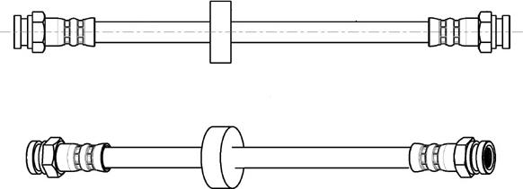 CEF 512972 - Тормозной шланг autospares.lv