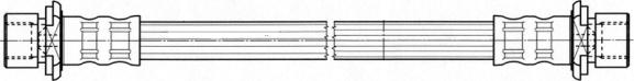 CEF 512402 - Тормозной шланг autospares.lv