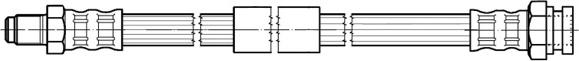 CEF 512433 - Тормозной шланг autospares.lv