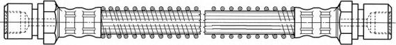 CEF 512429 - Тормозной шланг autospares.lv