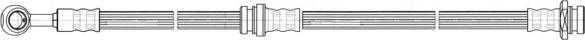 CEF 512507 - Тормозной шланг autospares.lv