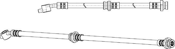 CEF 512649 - Тормозной шланг autospares.lv