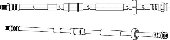 CEF 512655 - Тормозной шланг autospares.lv