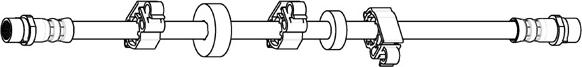 CEF 512666 - Тормозной шланг autospares.lv