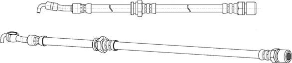 CEF 512605 - Тормозной шланг autospares.lv