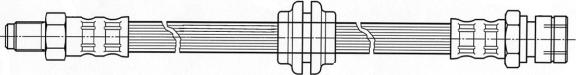 CEF 512065 - Тормозной шланг autospares.lv