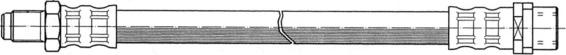 CEF 512004 - Тормозной шланг autospares.lv