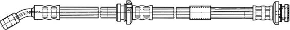 CEF 512038 - Тормозной шланг autospares.lv