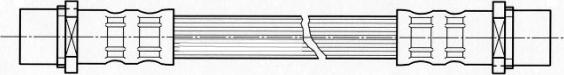 CEF 512024 - Тормозной шланг autospares.lv