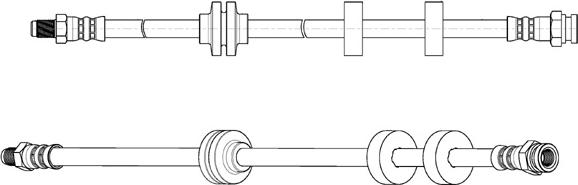 CEF 512079 - Тормозной шланг autospares.lv