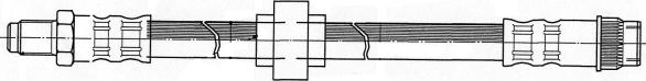 CEF 512107 - Тормозной шланг autospares.lv