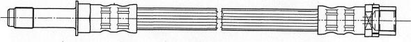 CEF 512116 - Тормозной шланг autospares.lv