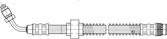 CEF 512185 - Тормозной шланг autospares.lv