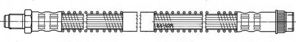 CEF 512187 - Тормозной шланг autospares.lv