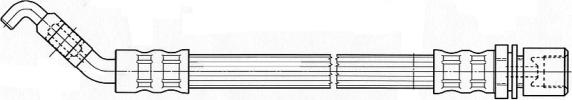 CEF 512386 - Тормозной шланг autospares.lv